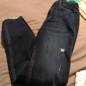 High rise supper skinny jeans